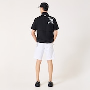 Skull S/S Airy Wind Jacket - Pitch Black