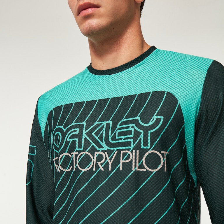 Seeker '75 LS Jersey - Hunter Green
