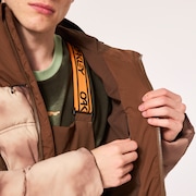Tc Rykkinn Jacket - Brown Clouds Print