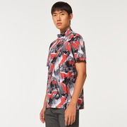 Oakley Skyward Hi-Neck Shirt - Ad Burnt Orange