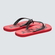 College Flip Flop - Red Line