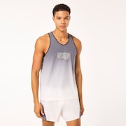 Pursuit Pro Tank - Gradient Gray Print