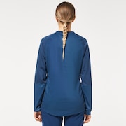 Wmns  Factory Pilot LS Jersey - Poseidon