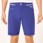 Skull Synchronism Vent Shorts - Wave Blue