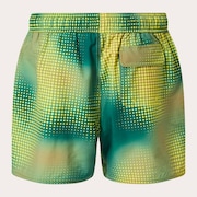 Sand Pixel Rc 16" Beachshort - Organic Spots Green