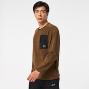 Enhance Fgl Micro Fleece Crew 1.0 - Surplus Green