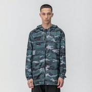 Jaqueta Oakley Camo Windbreaker - Blackout