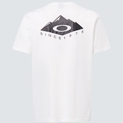 Peak Ellipse Tee - White
