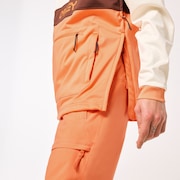 Tnp Nose Grab Softshell Hoodie - Arctic White/Soft Orange