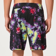 Floral Splash 19" Boardshort - Acid Flower Print