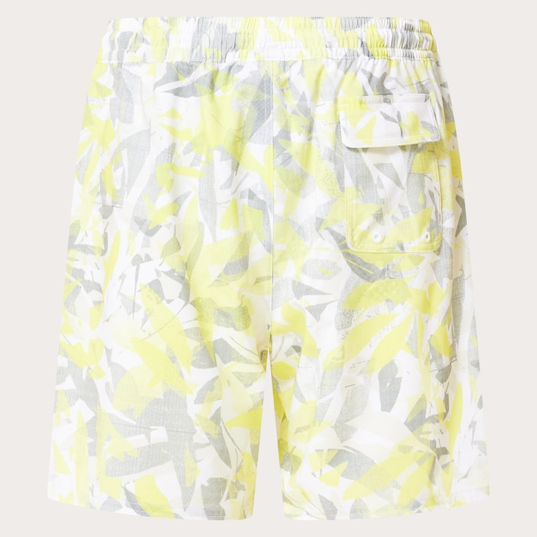 Canary Palms Rc 18" Beachshort - Camo Palm Sulphur
