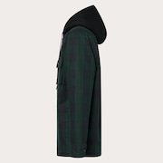 Bear Cozy Hooded Jacket - Black/Green