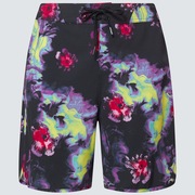 Floral Splash 19" Boardshort - Acid Flower Print