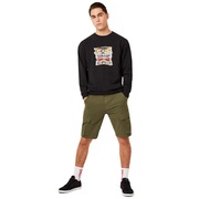 Sunglass Print Crewneck - Dark Gray Heather