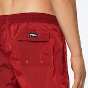 All Day B1B 16" Beach Short - Red Line