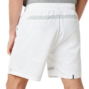 Enhance Slant Double Cloth Shorts 7Inch - White