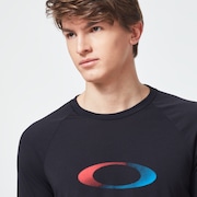 USA Gradient Ellipse 3/4 Tee - Blackout