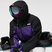 Evocative Shell Jacket - Blackout/Deep Violet