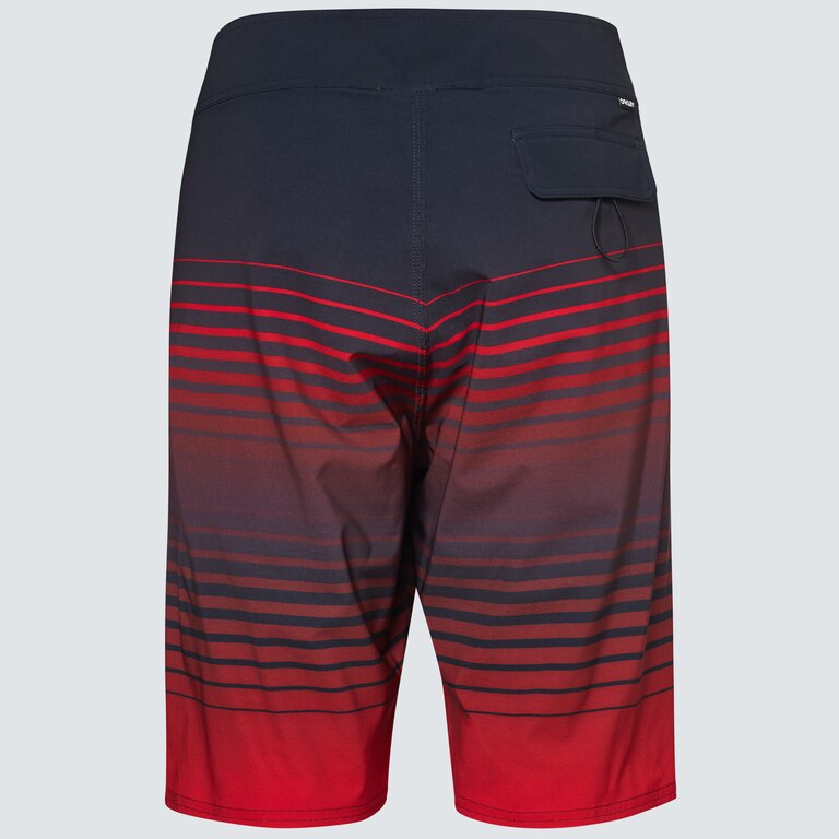 Fade Out 21" Rc Boardshort - Black/Red Stripes