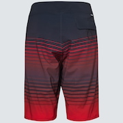 Fade Out 21" Rc Boardshort - Black/Red Stripes