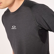 O Fit Rc SS Tee - Black/Gray Heather