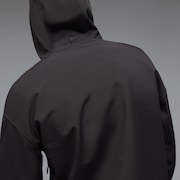 Wintertide Half Zip Hoodie - Pitch Black