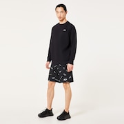 Foundational Fleece LS Crew 3.0 - Blackout