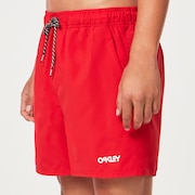 Beach Volley 16" Beachshort - Red Line