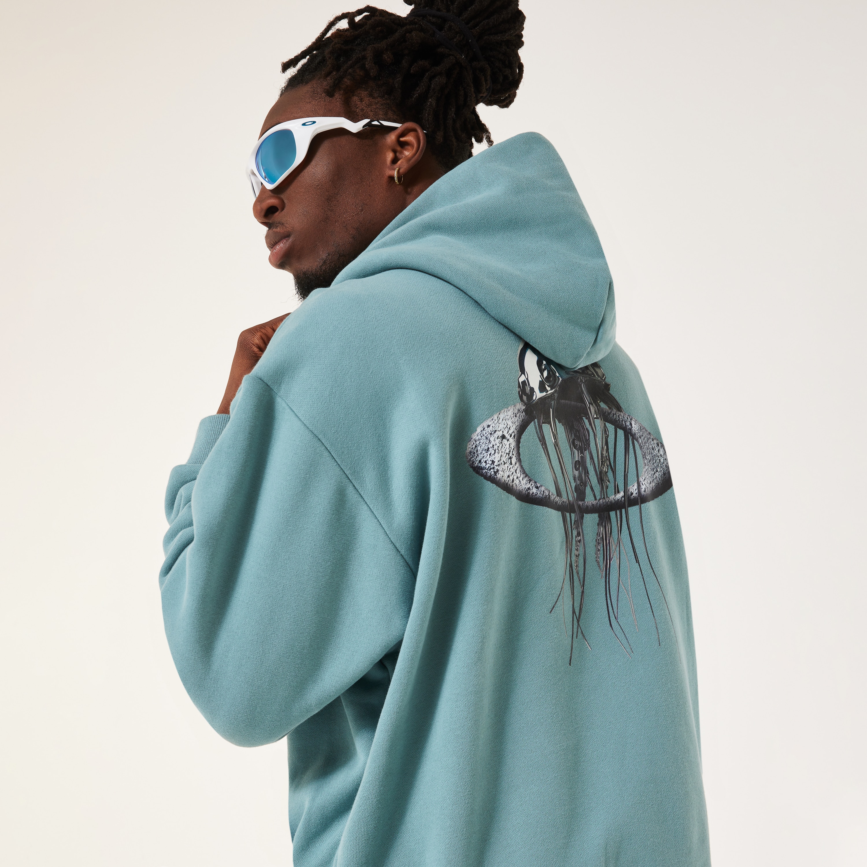 Oakley Men's Futurescape Iced Jelly Hoodie Size: Xxl