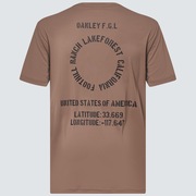 Fgl Pe Drain Tee 2.0 - Amber Brown