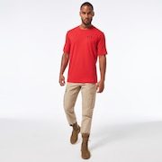 SI Oakley Brave Tee - Red Line