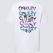 Twisted Wave B1B Tee - White