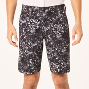 Skull Bloom Quartz Shorts - Black Print