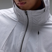 Skull O-Blades Hoodie Jacket - Nickel