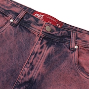 Bermuda Masc Mod Distressed Denin Shorts Piet - Fathom