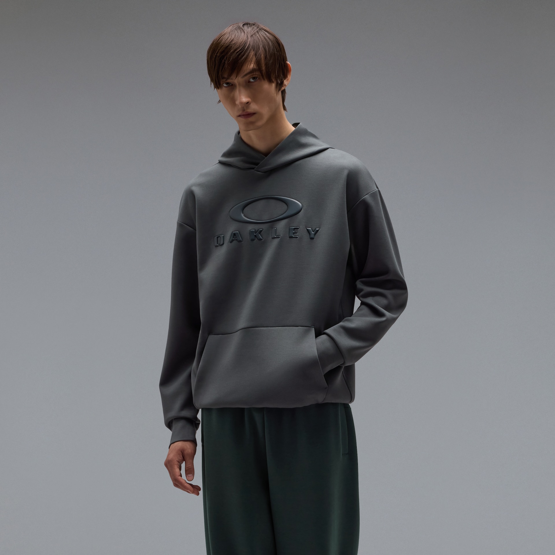 オークリー Enhance Qd Fleece Hoodie Evo 5.7 Moss Green
