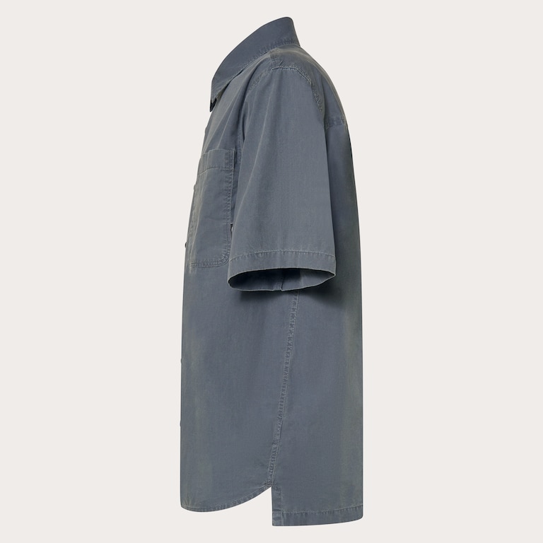 Poplin SS Shirt - Dark Slate