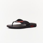 Chinelo Oakley Crowd B1B - Black/Orange