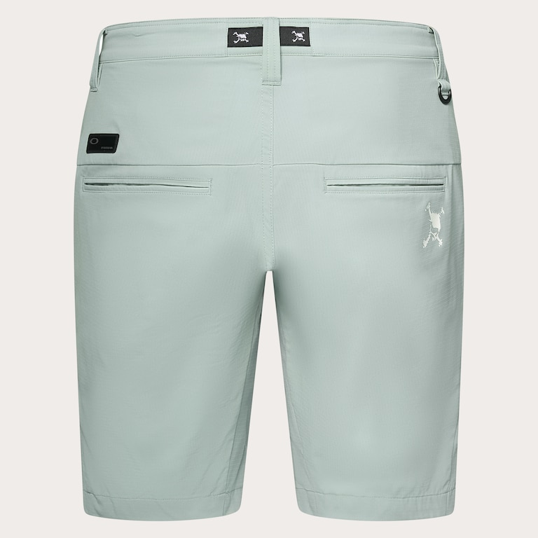 Skull Aerate Flap Shorts - Island Green