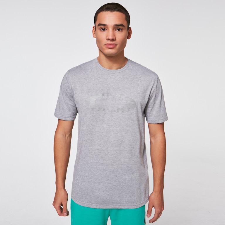 Embossed Ellipse Tee - New Granite Heather