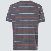 All Stripes SS Tee - New Athletic Gray