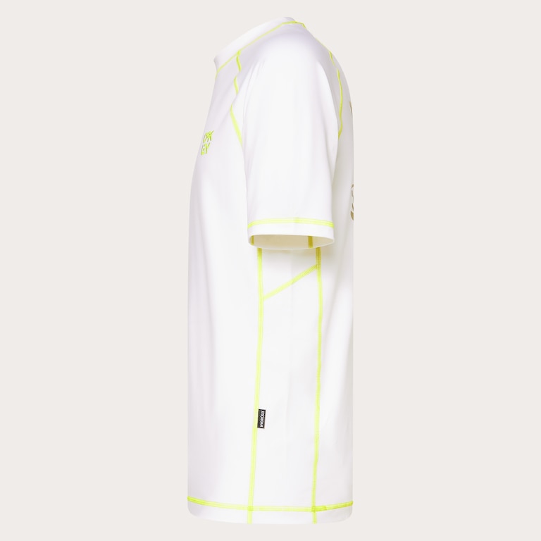 Coral SS Rashguard - White