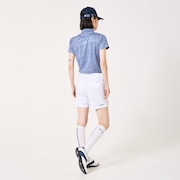 Elevate Spotted Jacquard Polo - Flint Stone