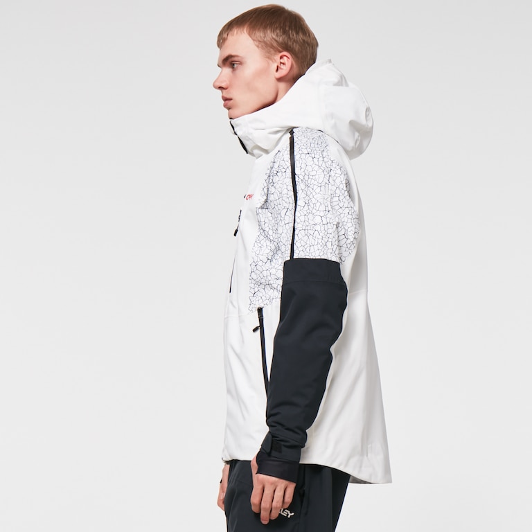Tc Gunn Shell 2L Jacket - White/Crackle