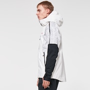 Tc Gunn Shell 2L Jacket - White/Crackle