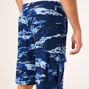 B1B Cargo Hybrid Short - Tiger Mountain Camo Blue