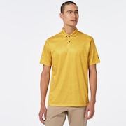 Oakley Reduct Polo - Geometric Print Yellow