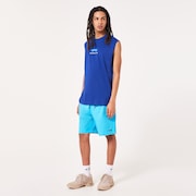 Marine Park Hybrid 19" Short - Bright Blue