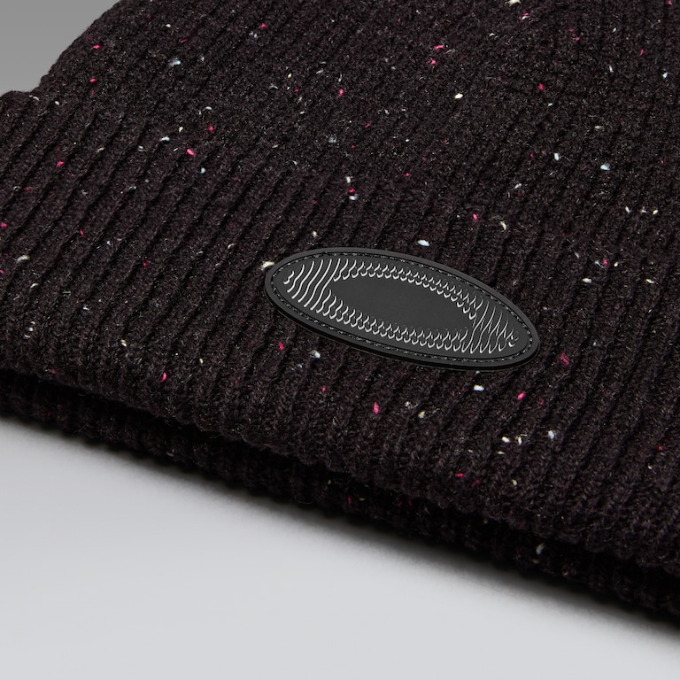 Ellipse Waffle Beanie​ - Pitch Black