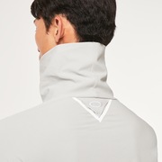 Skull Synchronism Aloft Mock Neck - Grey Slate